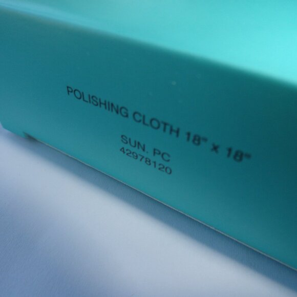 Tiffany & Co. 18" by 18" Jewelry Cleaner and Polishing Cloth - Picture 10 of 10